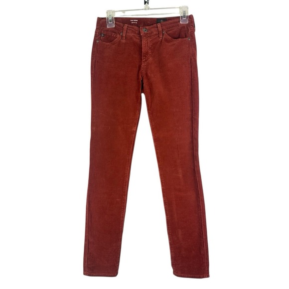 AG Adriano Goldschmied 25R Corduroy CBK Love Story Cigarette Leg Minimalist - Picture 8 of 12